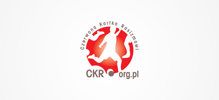 logo czerwona kartka rasizmowi